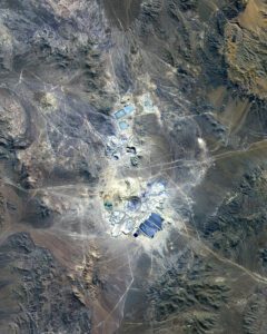 aster satellite image mining escondida chile citra satelit aster