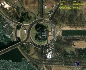satellite image inauguration_lincoln memorial satellite image inauguration_lincoln memorial