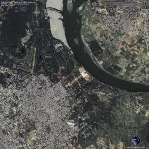 satellite image new-delhi-india-taj-mahal satellite image new-delhi-india-taj-mahal