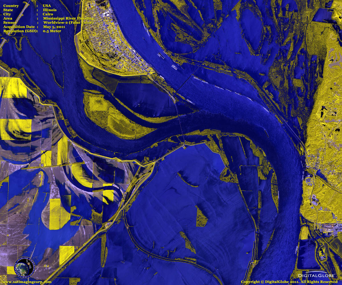 Worldview 2 Satellite Bands