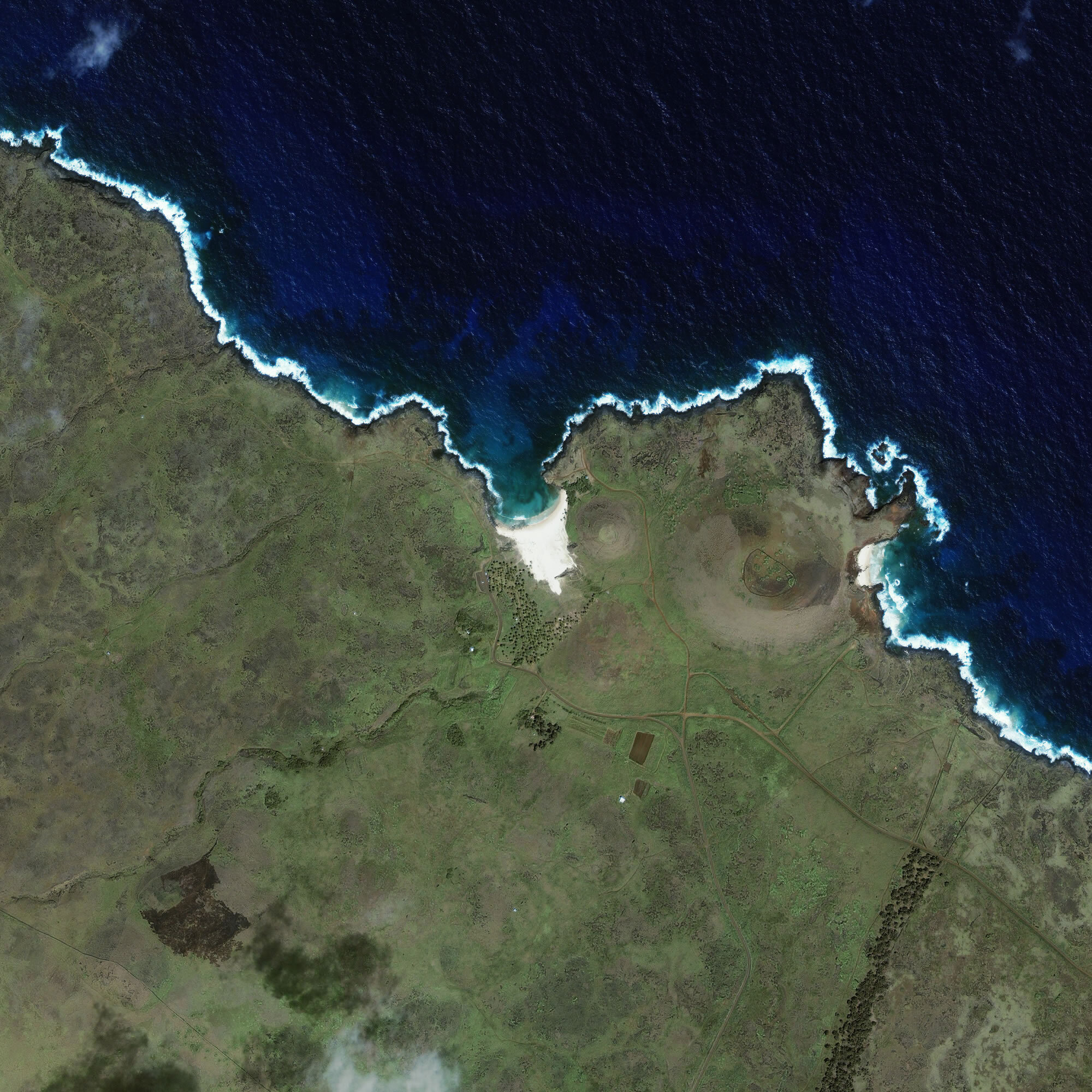 Satellite Image Easter Island