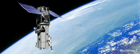 WorldView-2 Satellite in Orbit