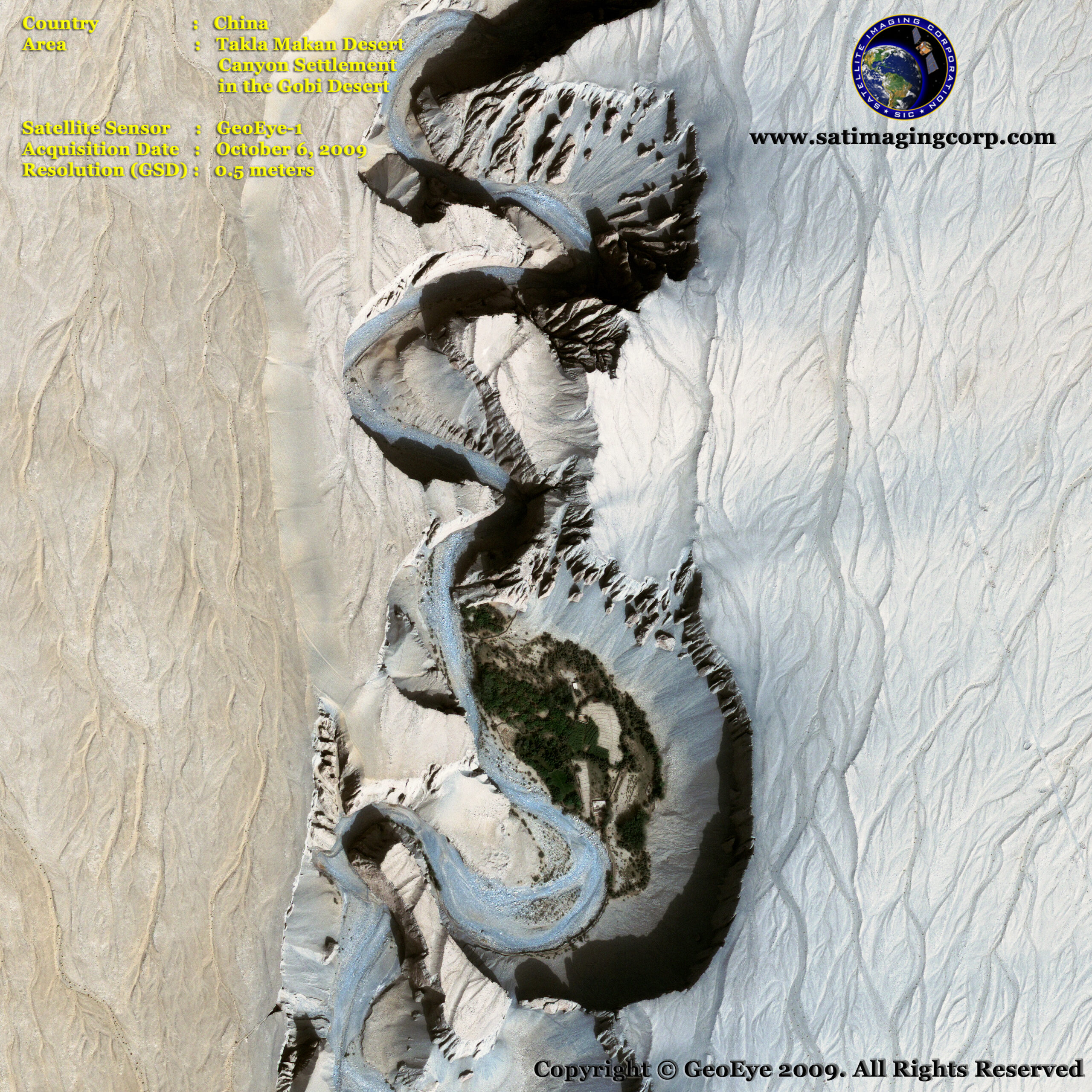 Satellite Images Global Desertification
